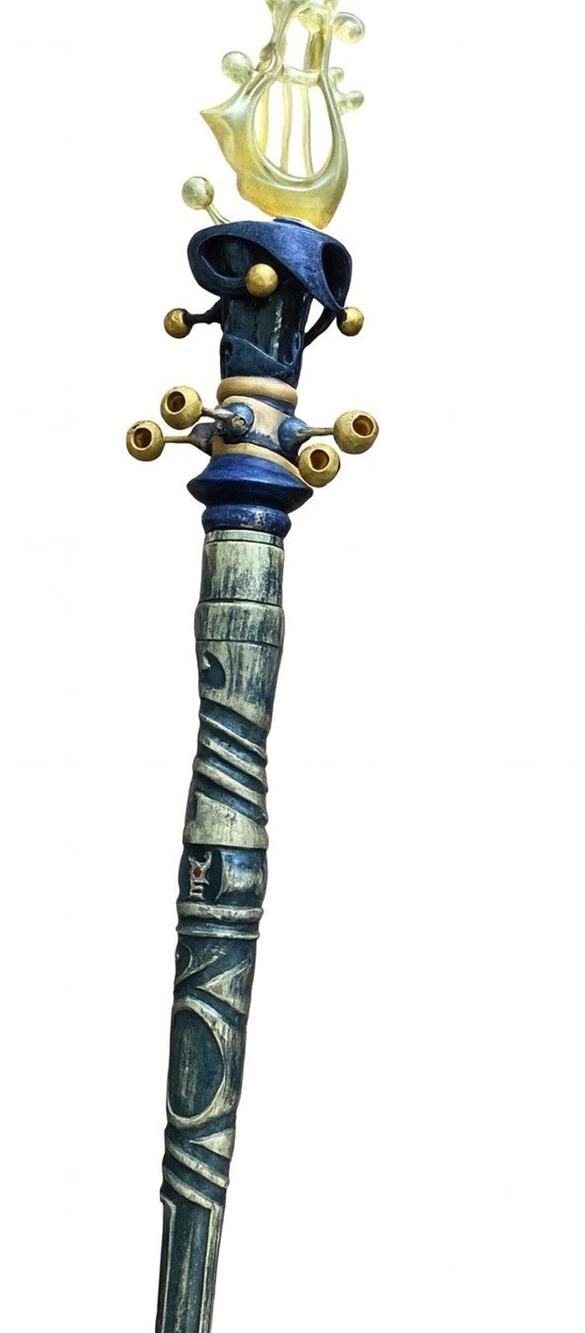 Great Wolf Lodge MagicQuest Wand Harp Topper Creative Kingdom Game Wizard